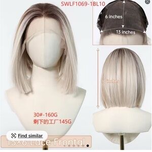 Stylish Ombre Lace Frontal Wig